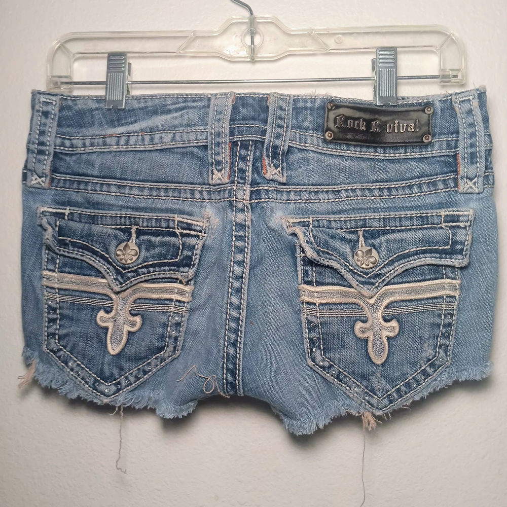 Rock Revival Denim Shorts